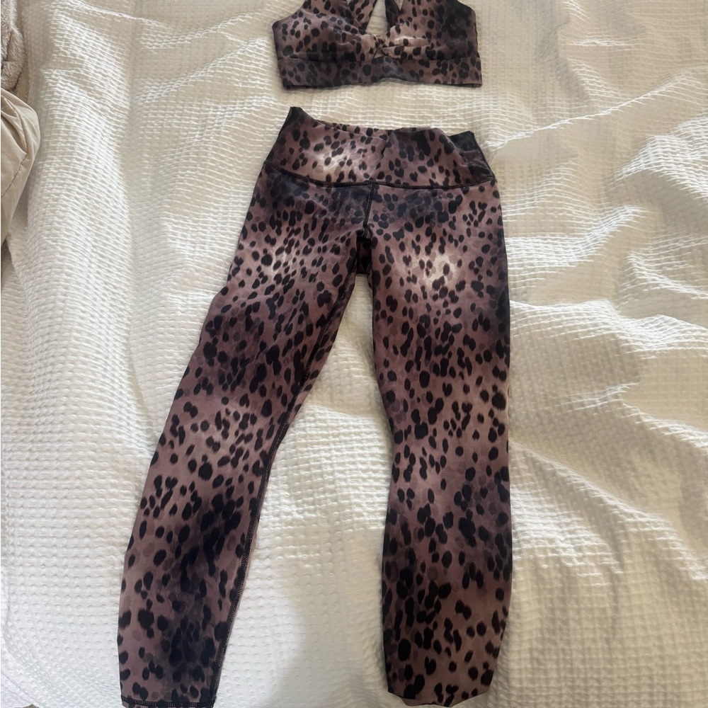 Fabletics Animal Print PowerHold Leggings
